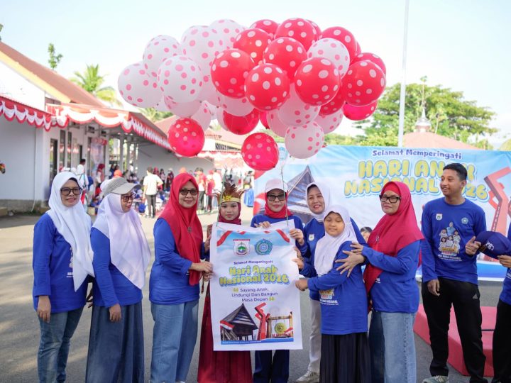 Peringatan HAN 2026, Harsinah Suhardi Ajak Anak Sulbar Berani Berkreasi dan Bermimpi