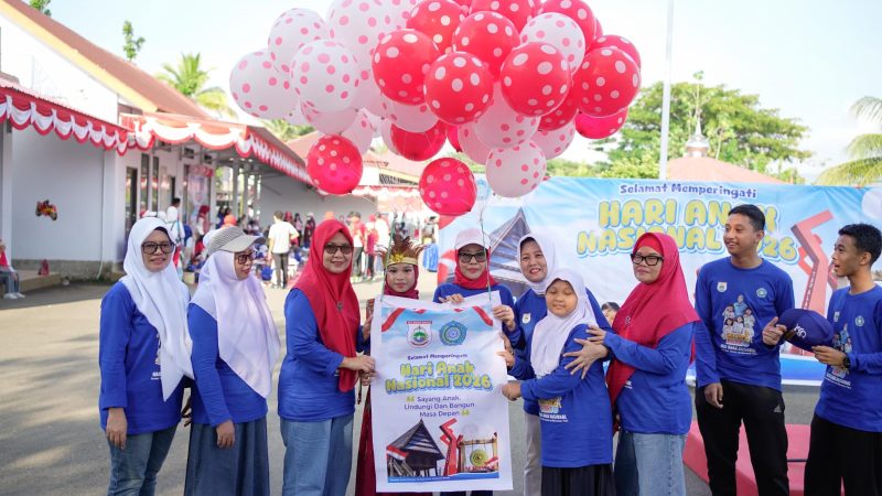 Peringatan HAN 2026, Harsinah Suhardi Ajak Anak Sulbar Berani Berkreasi dan Bermimpi