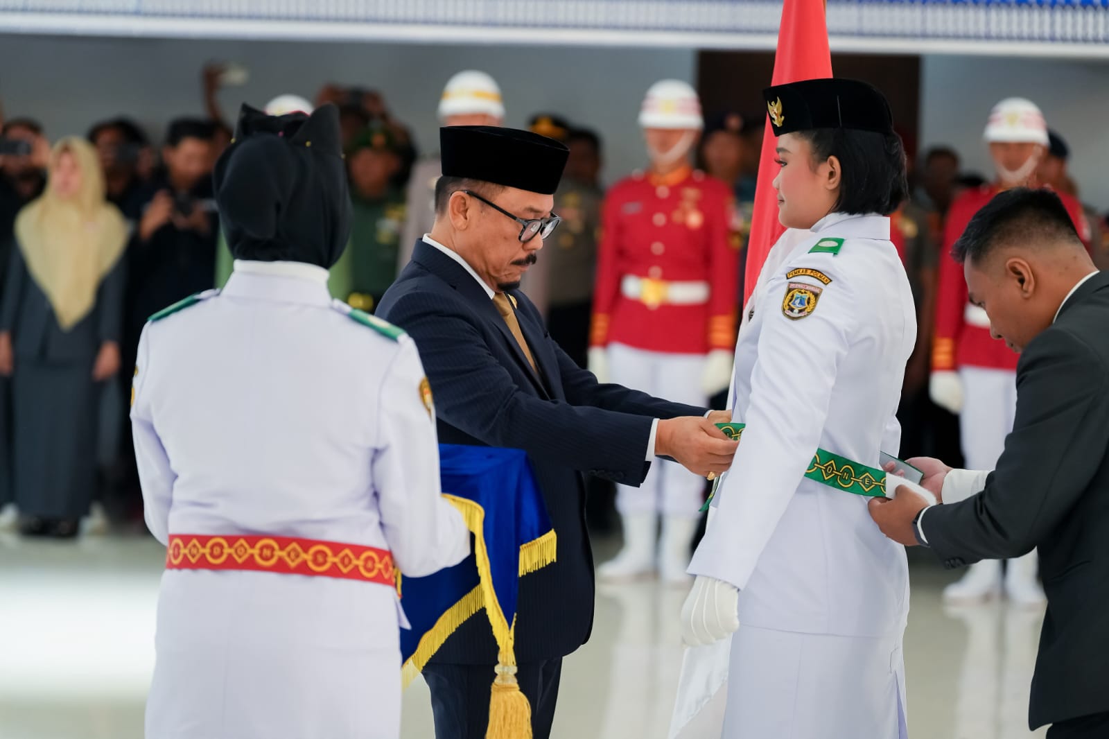 Kukuhkan 65 Paskibraka, Suhardi Duka: Jadilah Teladan dan Patriot Bangsa