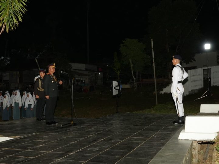 Renungan Suci di TMP Pattidi, Kapolda Sulbar Tegaskan Komitmen Menjaga Negeri