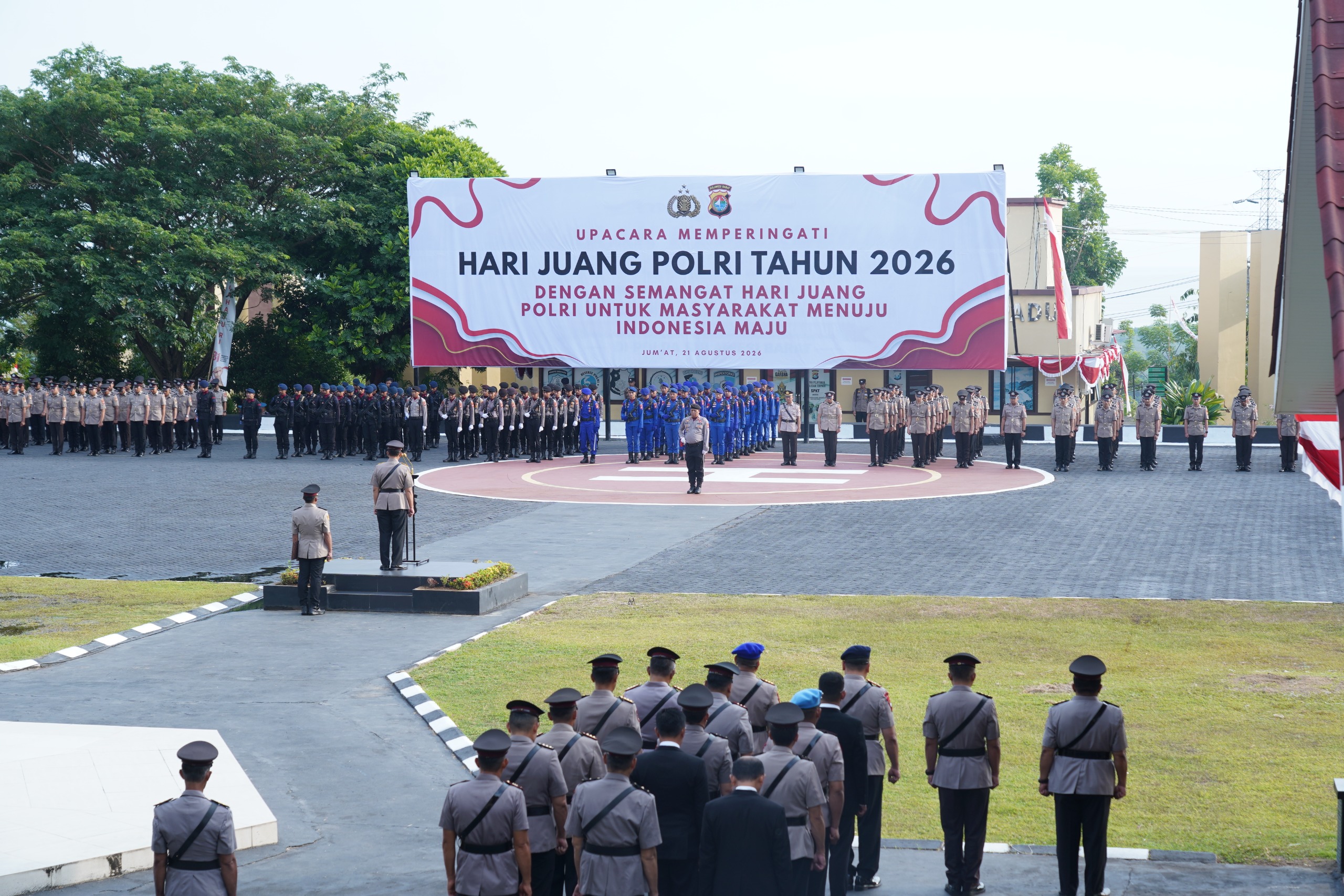 Peringati Hari Juang Polri 2026, Wakapolda Sulbar Tekankan Semangat Pengabdian dan Pelayanan