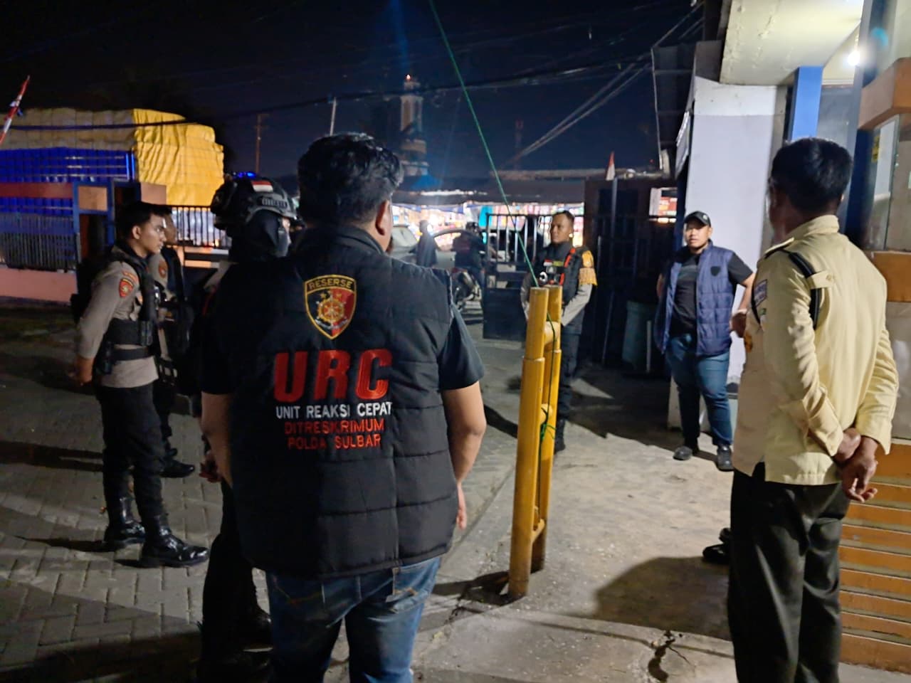 URC Polda Sulbar Hadir di Titik Rawan, Persempit Celah Pelaku Kejahatan