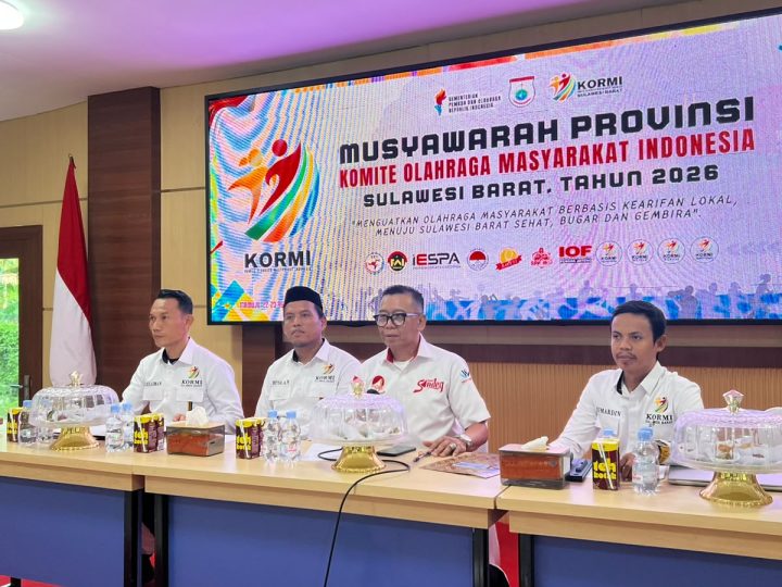 Komitmen Dukung Kemajuan Olahraga Polda Sulbar Hadiri Musprov KORMI