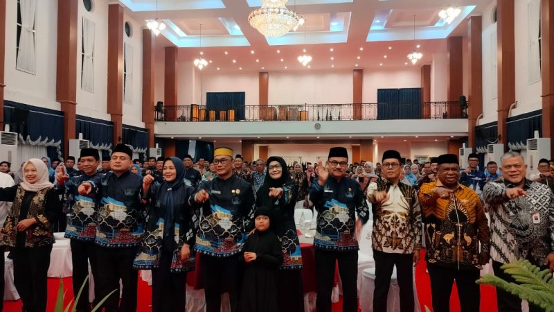 Sekda Junda Maulana Hadiri Malam Ta’aruf MTQ KORPRI VIII di Makassar