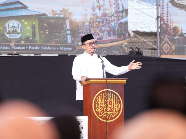 Gubernur Sulbar: Agama dan Budaya Saling Menguatkan, Tradisi Maulid Salabose Harus Dilestarikan