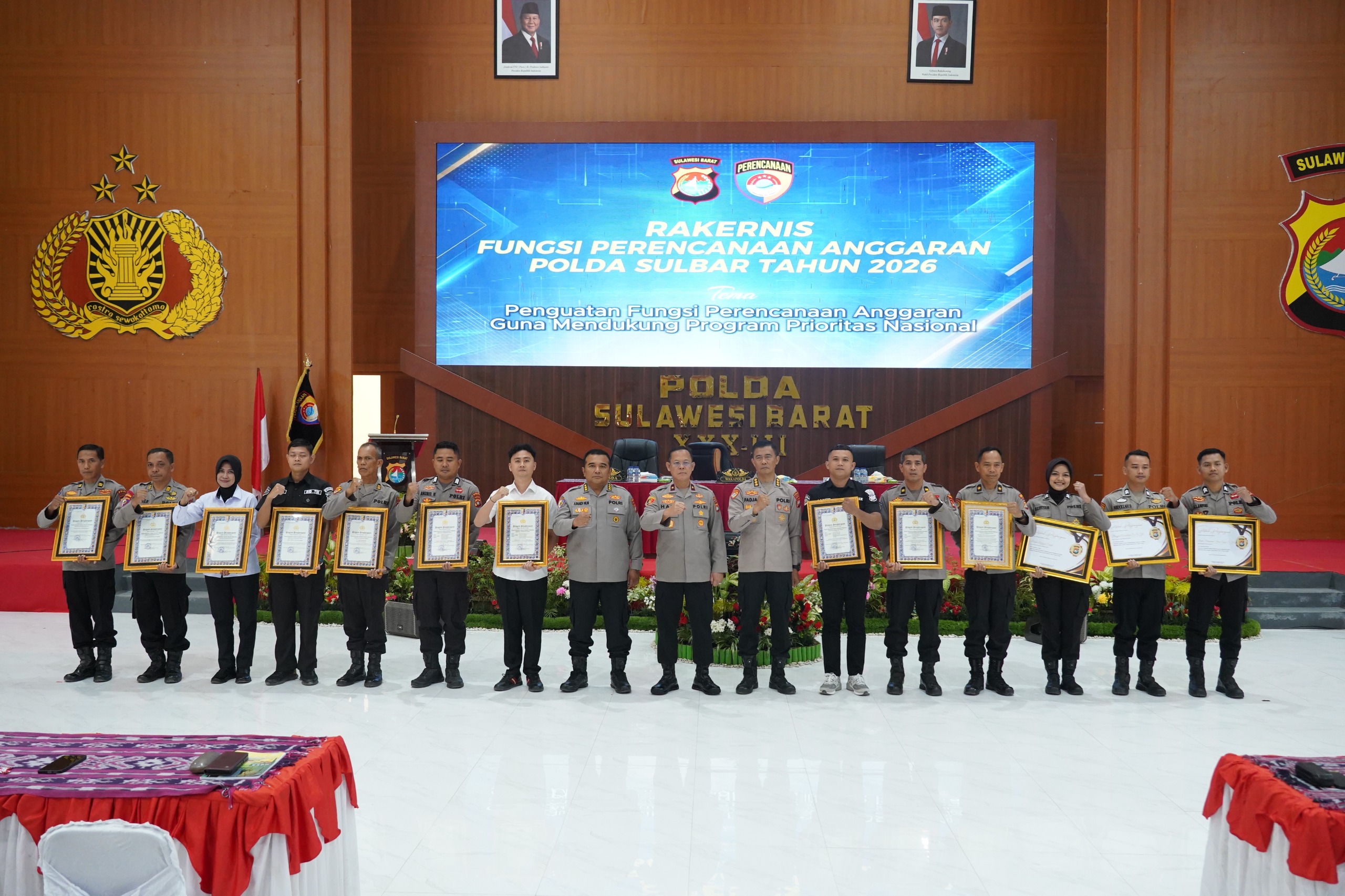 Polda Sulbar Raih Penghargaan Kapolri, Bukti Pengelolaan Anggaran Berintegritas