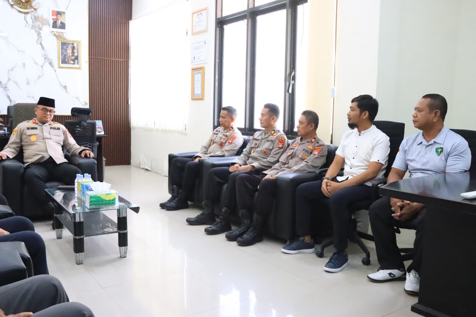 Kunker ke Majene, Kapolda Sulbar Tekankan Pelayanan yang Hadirkan Solusi