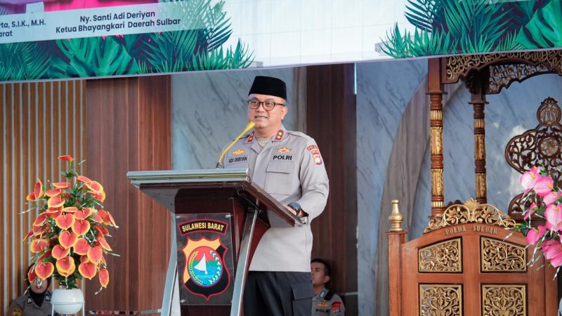 Kapolda Sulbar: Teladani Akhlak Mulia, Raih Syafaat Rasulullah dan Perbaiki Kinerja