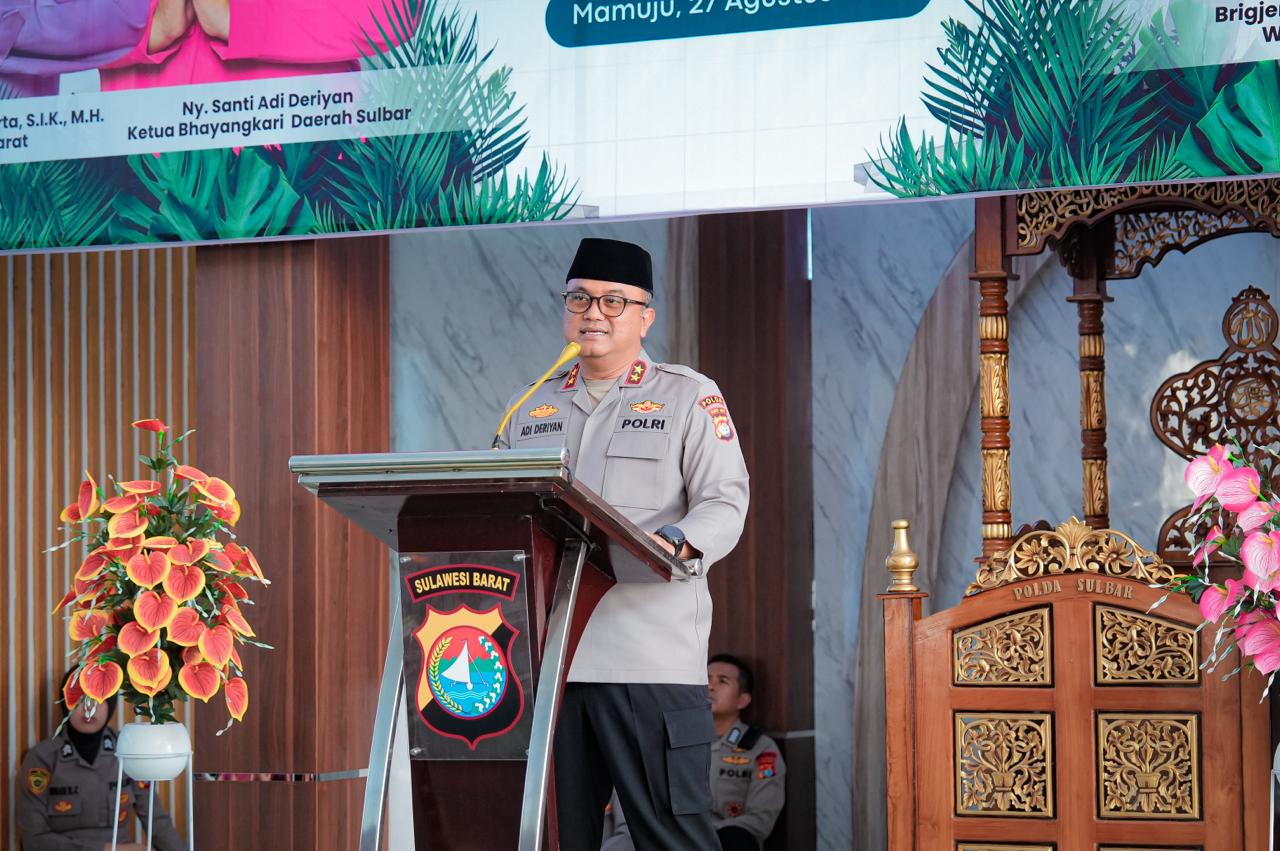 Kapolda Sulbar: Teladani Akhlak Mulia, Raih Syafaat Rasulullah dan Perbaiki Kinerja