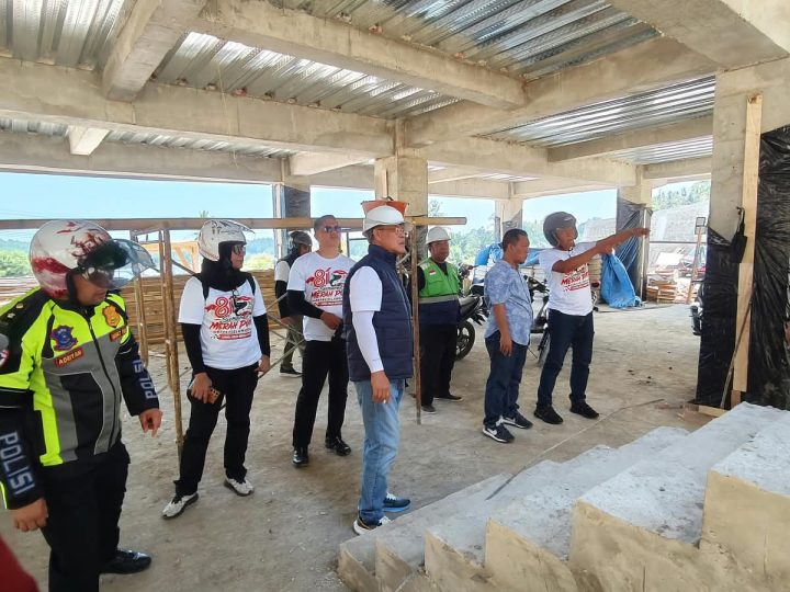 Kapolda Sulbar Pastikan Pembangunan Kantor Sat PJR Lengke Tepat Waktu dan Berkualitas