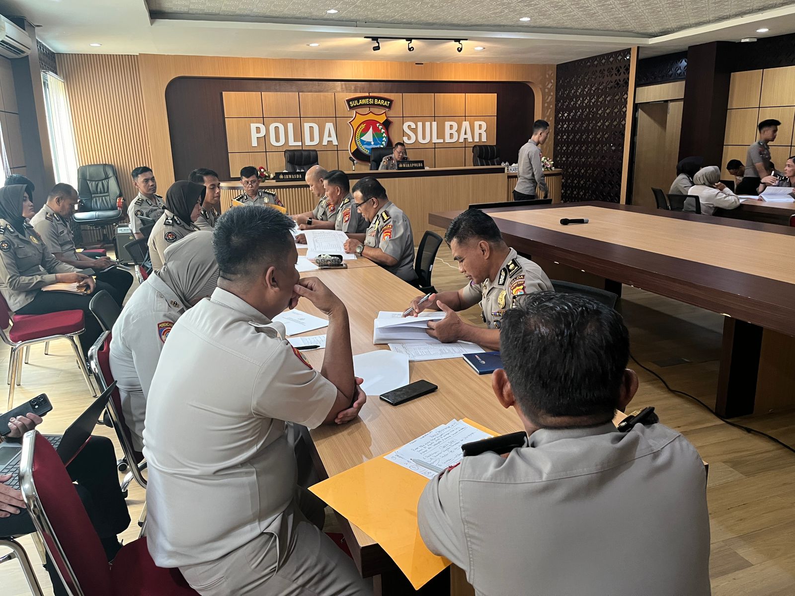 Persiapkan Audit Itwasum Polri, Polda Sulbar Perkuat Administrasi dan Tindak Lanjuti Temuan