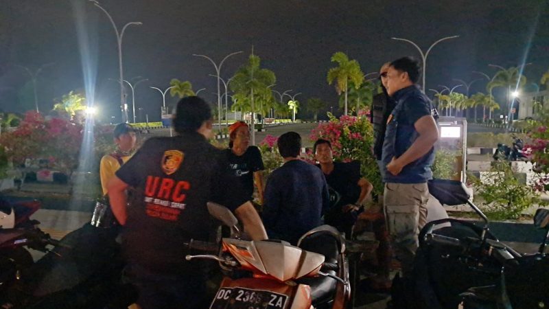 URC Ditreskrimum Polda Sulbar Patroli Malam, Antisipasi 3C, Tawuran dan Balap Liar