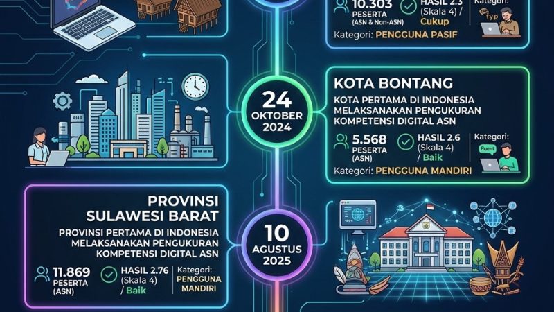 Hadapi Era AI, DiskominfoSS Sulbar Perkuat Kompetensi dan Literasi Digital ASN