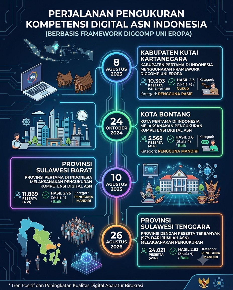 Hadapi Era AI, DiskominfoSS Sulbar Perkuat Kompetensi dan Literasi Digital ASN