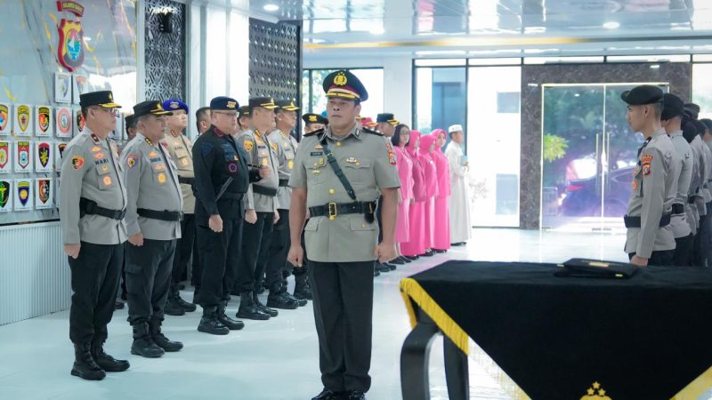 Dirpamobvit Polda Sulbar Berganti, Kapolda Tekankan Integritas, Sinergi dan Keteladanan