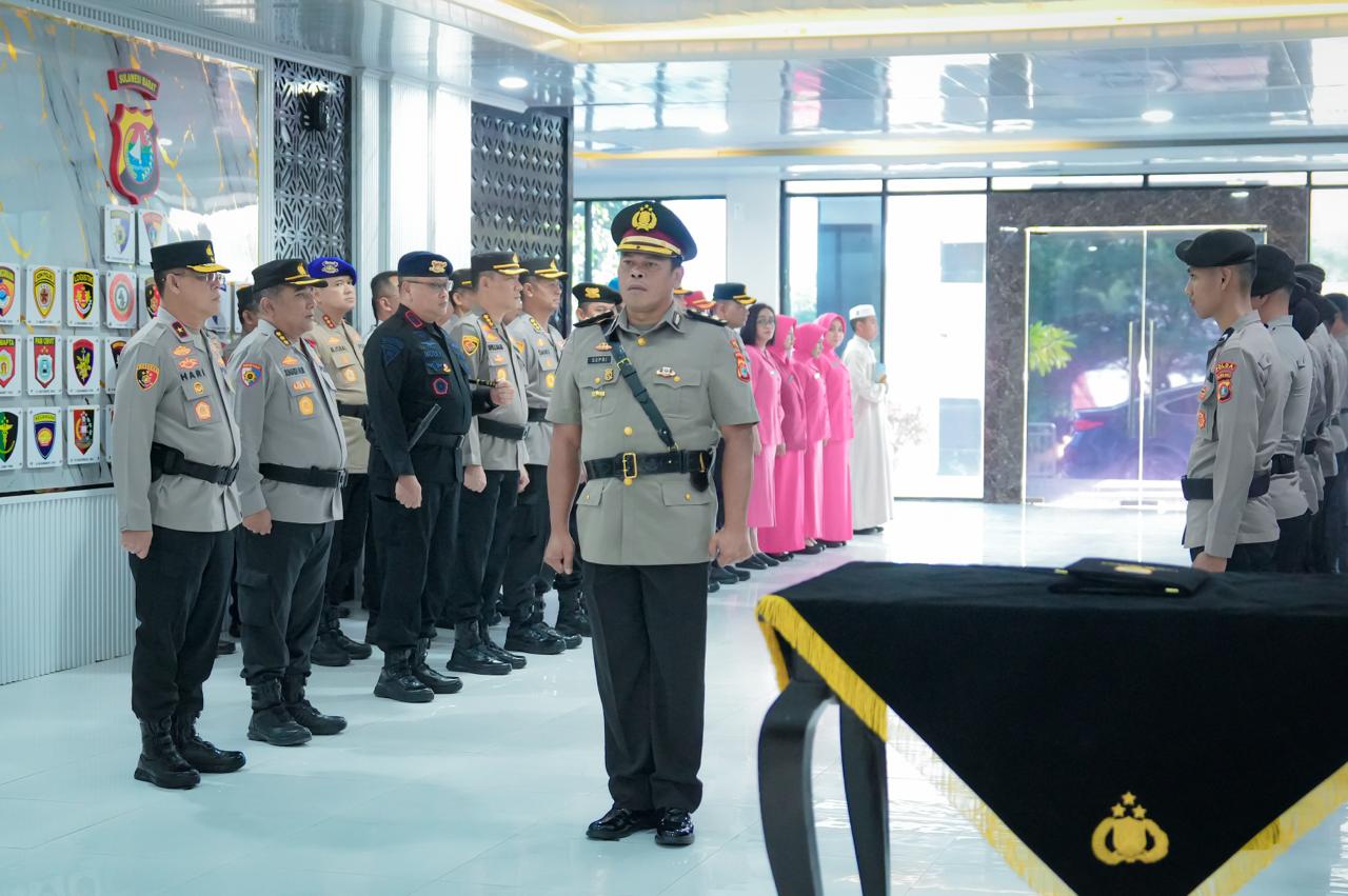 Dirpamobvit Polda Sulbar Berganti, Kapolda Tekankan Integritas, Sinergi dan Keteladanan