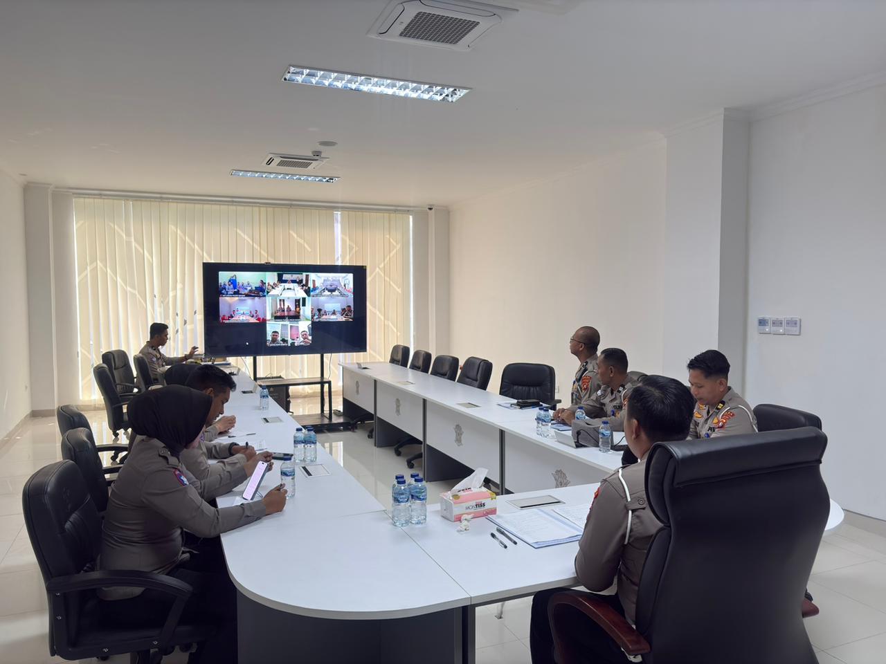 Tingkatkan Mutu Pelayanan Publik, Subdit Regident Polda Sulbar Evaluasi Kinerja Jajaran