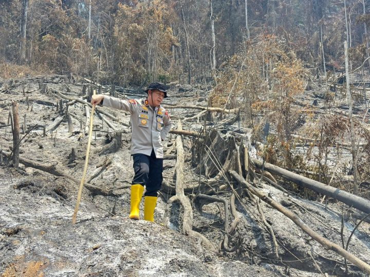Karhutla Mengintai, Kapolres Mateng Imbau Warga Tak Bakar Lahan