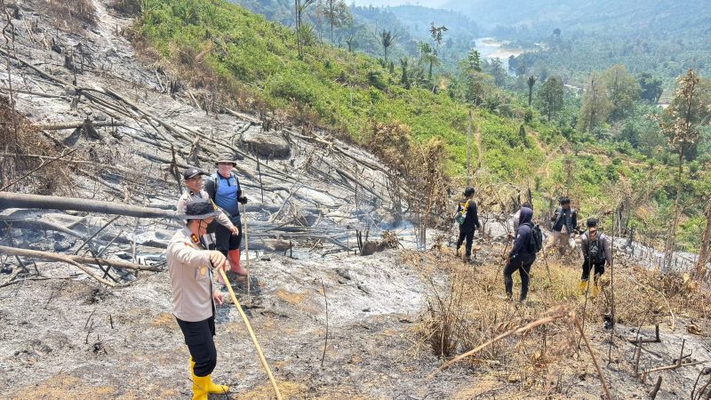Kemarau dan Ancaman Karhutla, Kapolres Mamasa Minta Warga Jangan Lengah