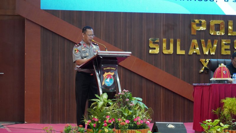 Buka Audit Kinerja Itwasum Polri, Wakapolda Sulbar: Jadikan Sarana Introspeksi dan Perbaikan
