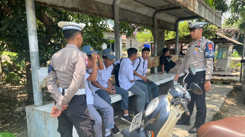 Polantas Tanamkan Disiplin dan Keselamatan Sejak Dini Dari Sekolah