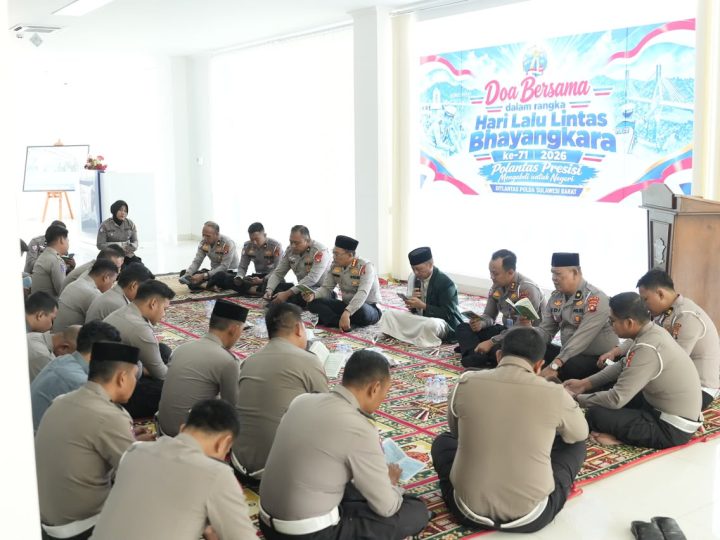 Doa Bersama dan Aksi Kemanusiaan, Iringi Semarak HUT Lalu Lintas Bhayangkara ke-71