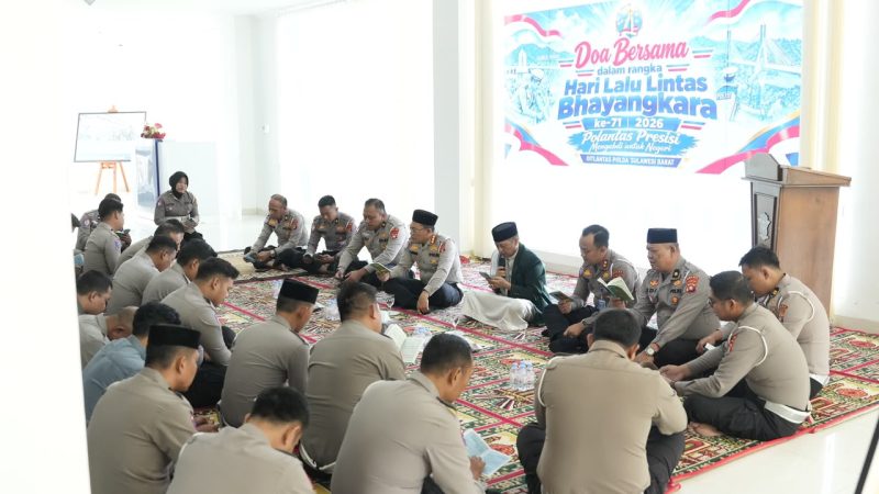 Doa Bersama dan Aksi Kemanusiaan, Iringi Semarak HUT Lalu Lintas Bhayangkara ke-71