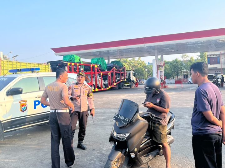 Polresta Mamuju Perkuat Patroli dan Koordinasi dengan SPBU