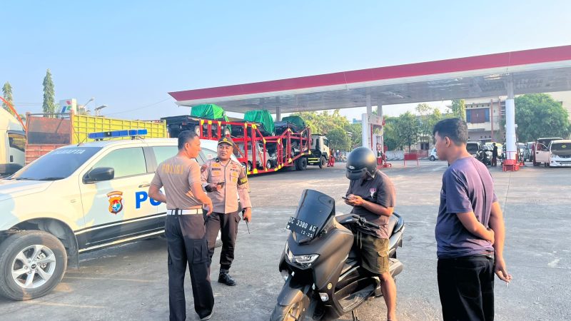Polresta Mamuju Perkuat Patroli dan Koordinasi dengan SPBU