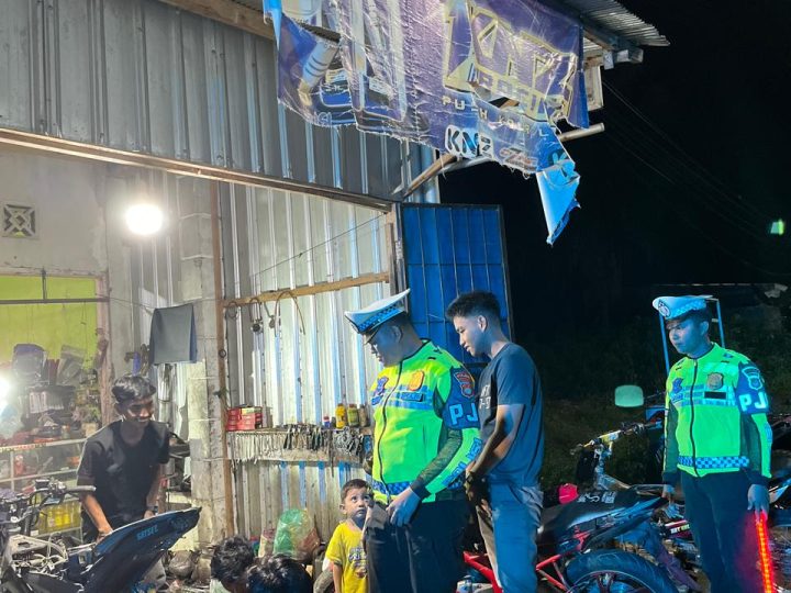 Polantas Polda Sulbar, Menjaga Malam Panjang, Merawat Rasa Aman
