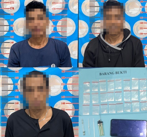 Satuan Res Narkoba Polres Majene Ciduk 2 Pria, Kembangkan Kasus Hingga Temukan 24 Sachet Sabu