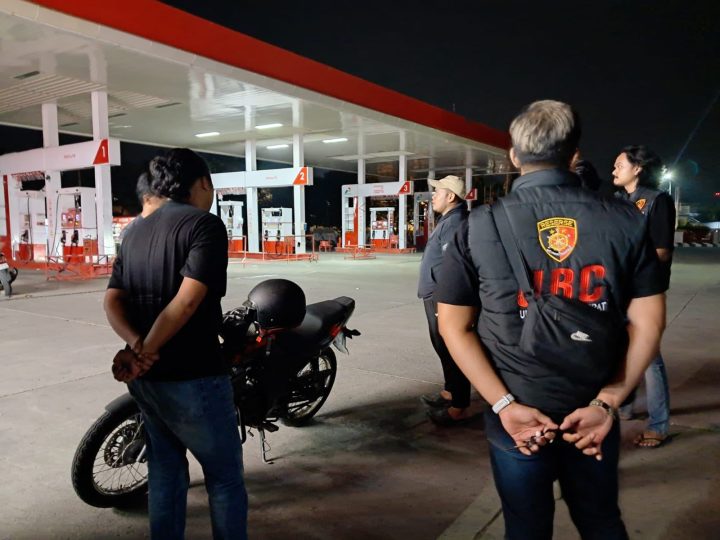Cegah 3C hingga Balap Liar, URC Ditreskrimum Polda Sulbar Sisir Kota Mamuju