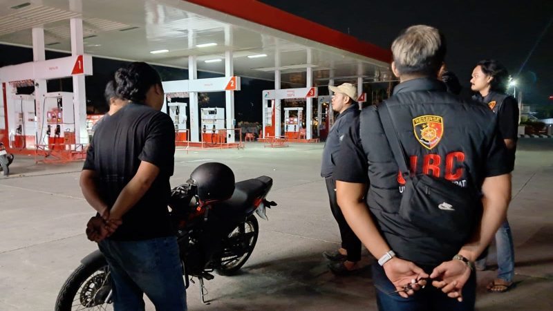 Cegah 3C hingga Balap Liar, URC Ditreskrimum Polda Sulbar Sisir Kota Mamuju