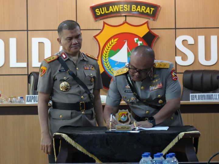 Komitmen Melanjutkan Kepemimpinan yang Telah Dirintis, Lapsat Kapolda Sulbar