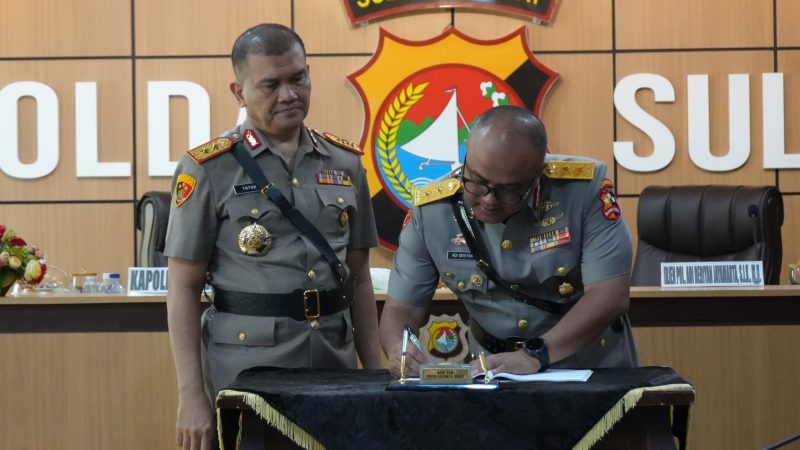 Komitmen Melanjutkan Kepemimpinan yang Telah Dirintis, Lapsat Kapolda Sulbar