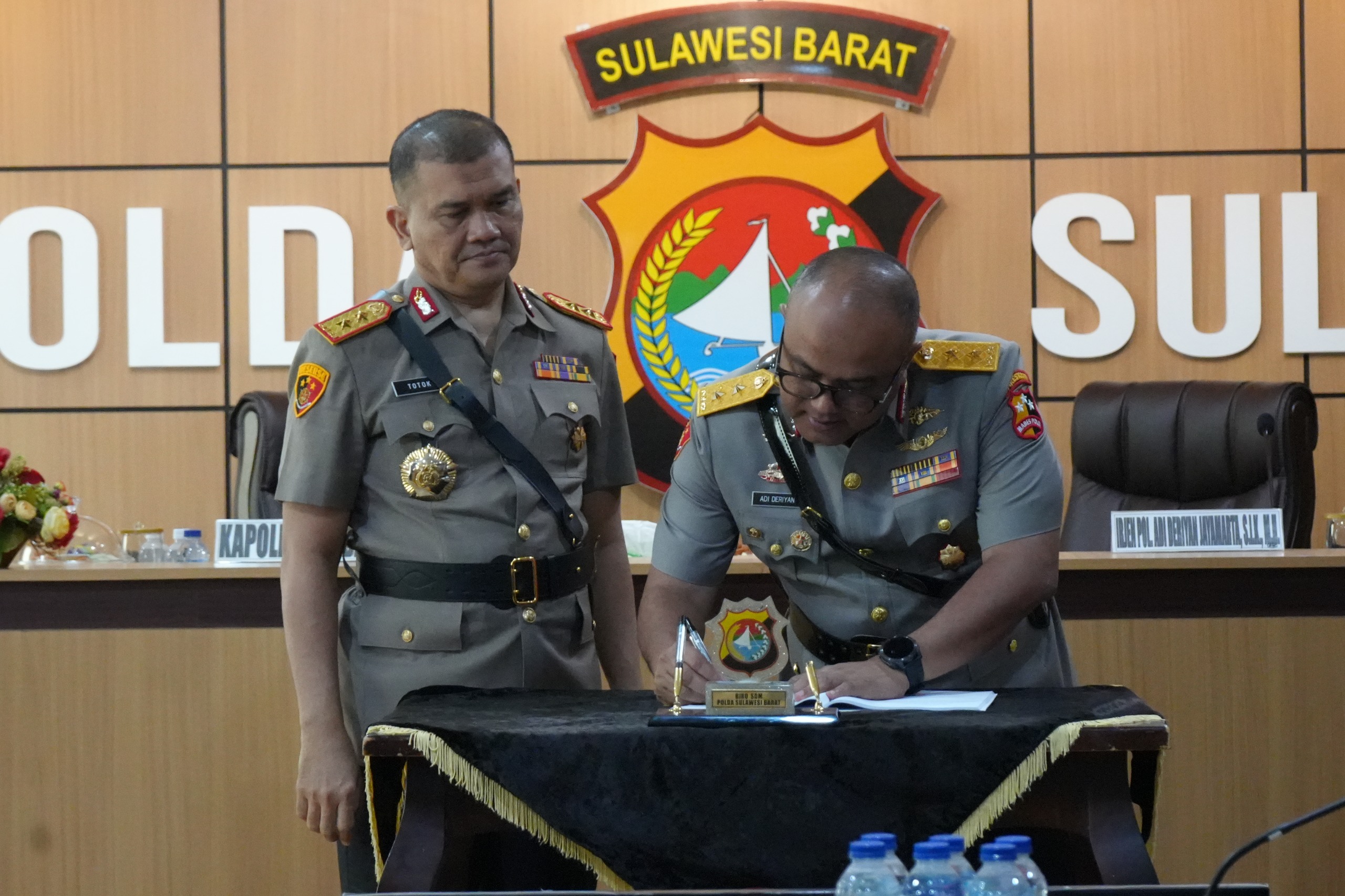 Komitmen Melanjutkan Kepemimpinan yang Telah Dirintis, Lapsat Kapolda Sulbar