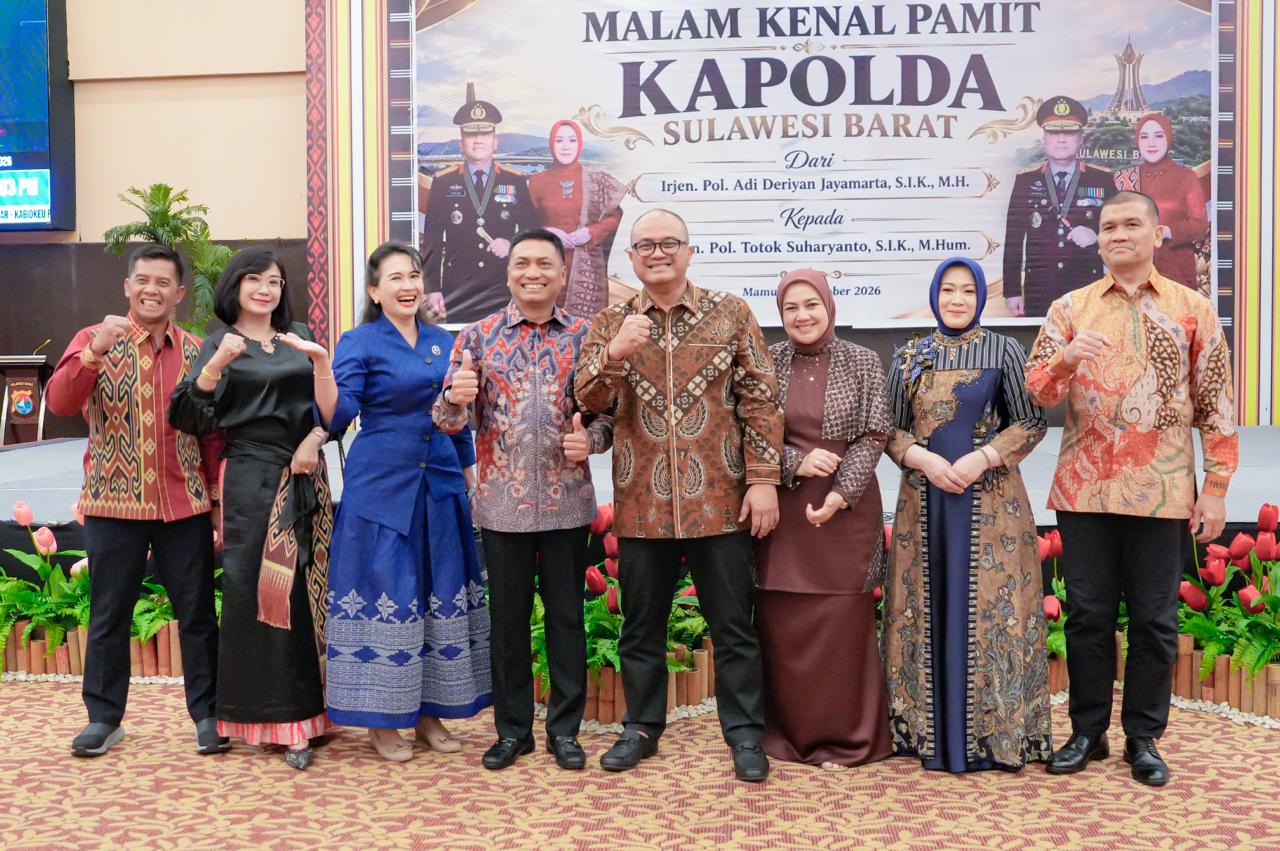 Malam Kenal Pamit Kapolda, Ragaku Pergi, Namun Hatiku Tetap di Sulbar
