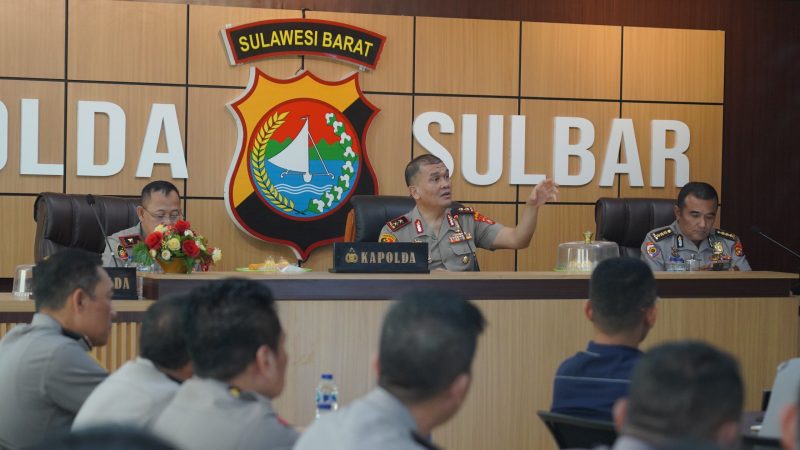 Kapolda Sulbar Irjen Pol Totok Suharyanto Tegaskan Disiplin dan Penguatan Kamtibmas