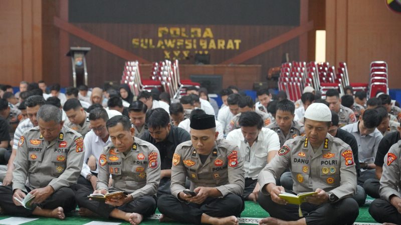 Kapolda Sulbar Pimpin Doa Bersama dan Istigasah Hadapi Ancaman Karhutla