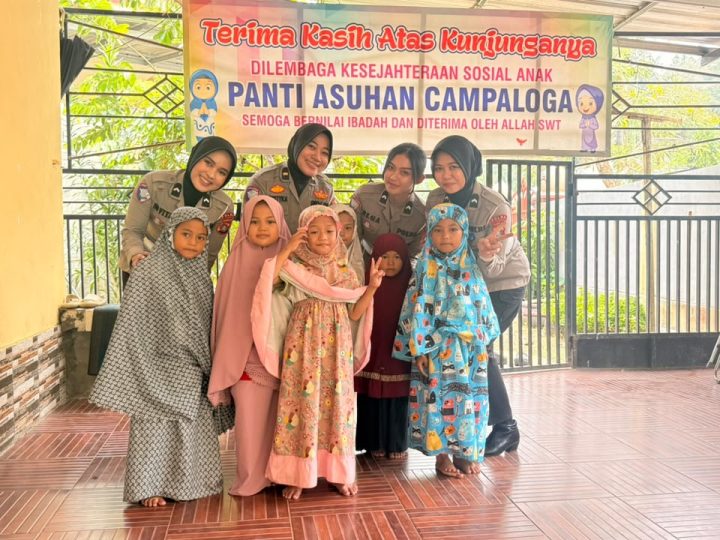Ditlantas Polda Sulbar Sambangi Pesantren Campaloga