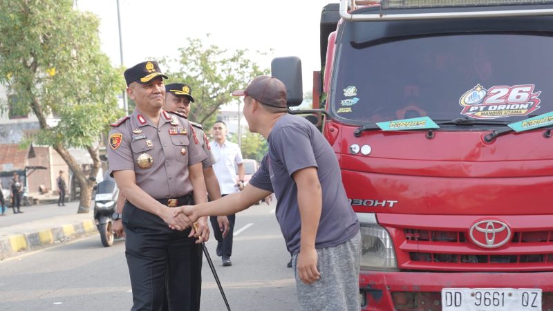 Kapolda Sulbar Sidak SPBU di Mamuju: Penyalahgunaan BBM Subsidi Akan Ditindak