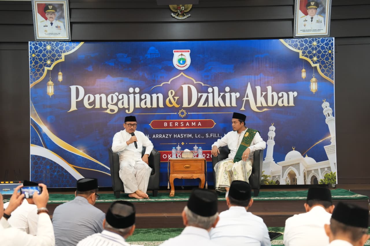 Buya Arrazy Hasyim Bertausiah di Rujab Gubernur Sulbar, SDK Tekankan Pentingnya Ilmu