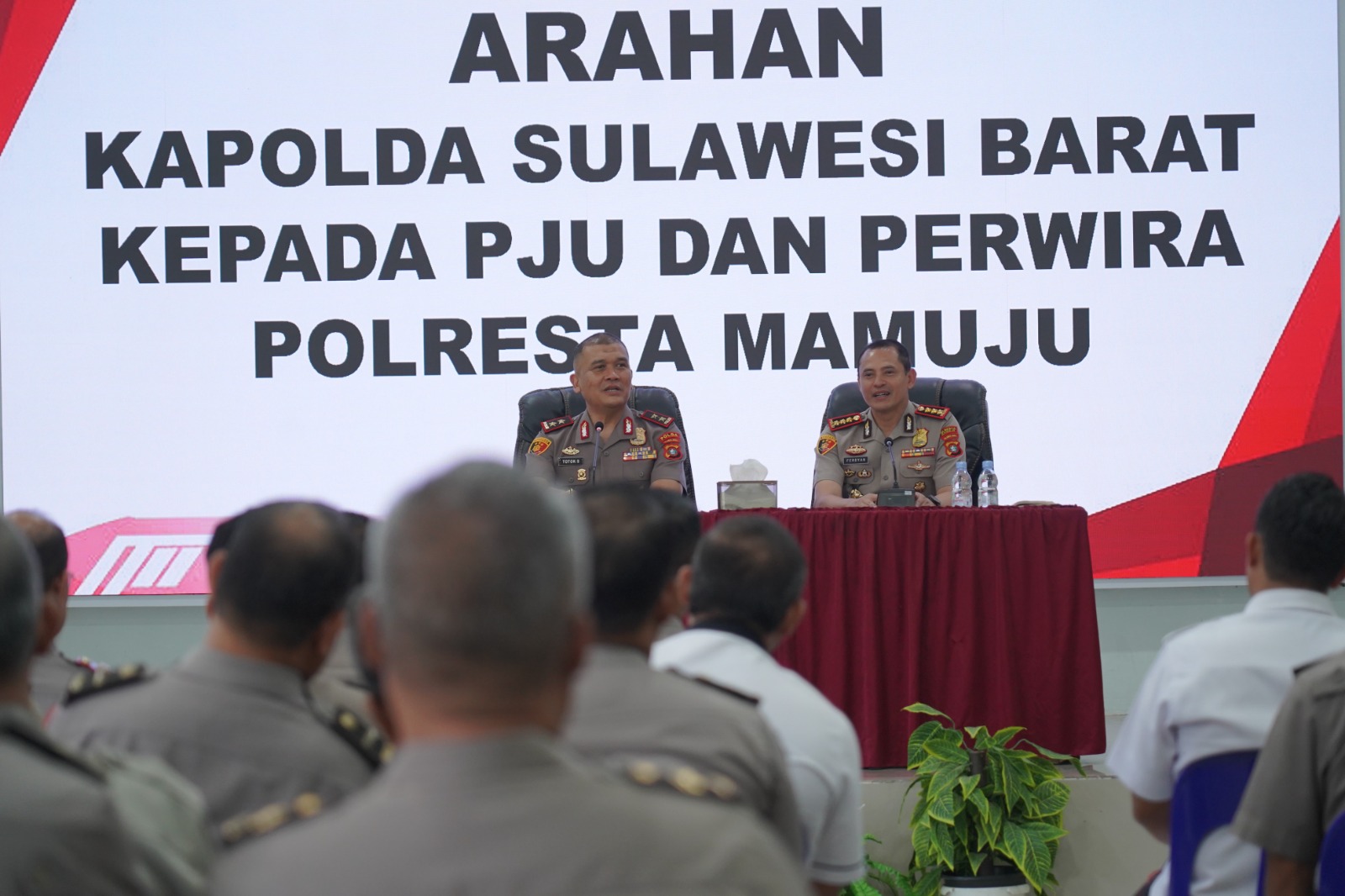 Kapolda Sulbar Pastikan Kesiapan Pelayanan di Polresta Mamuju