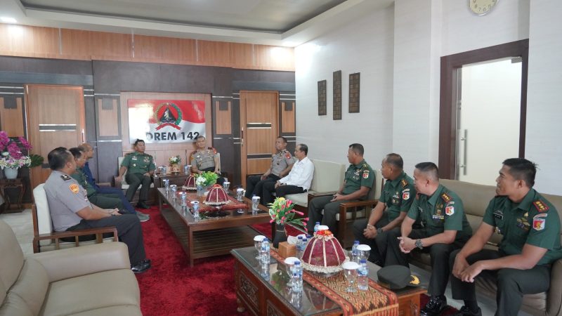 Polda Sulbar–Korem 142/Tatag Perkuat Sinergi untuk Masyarakat
