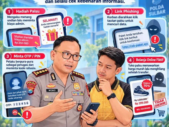 Kabid Humas Polda Sulbar Imbau Masyarakat Waspada Modus Penipuan Online