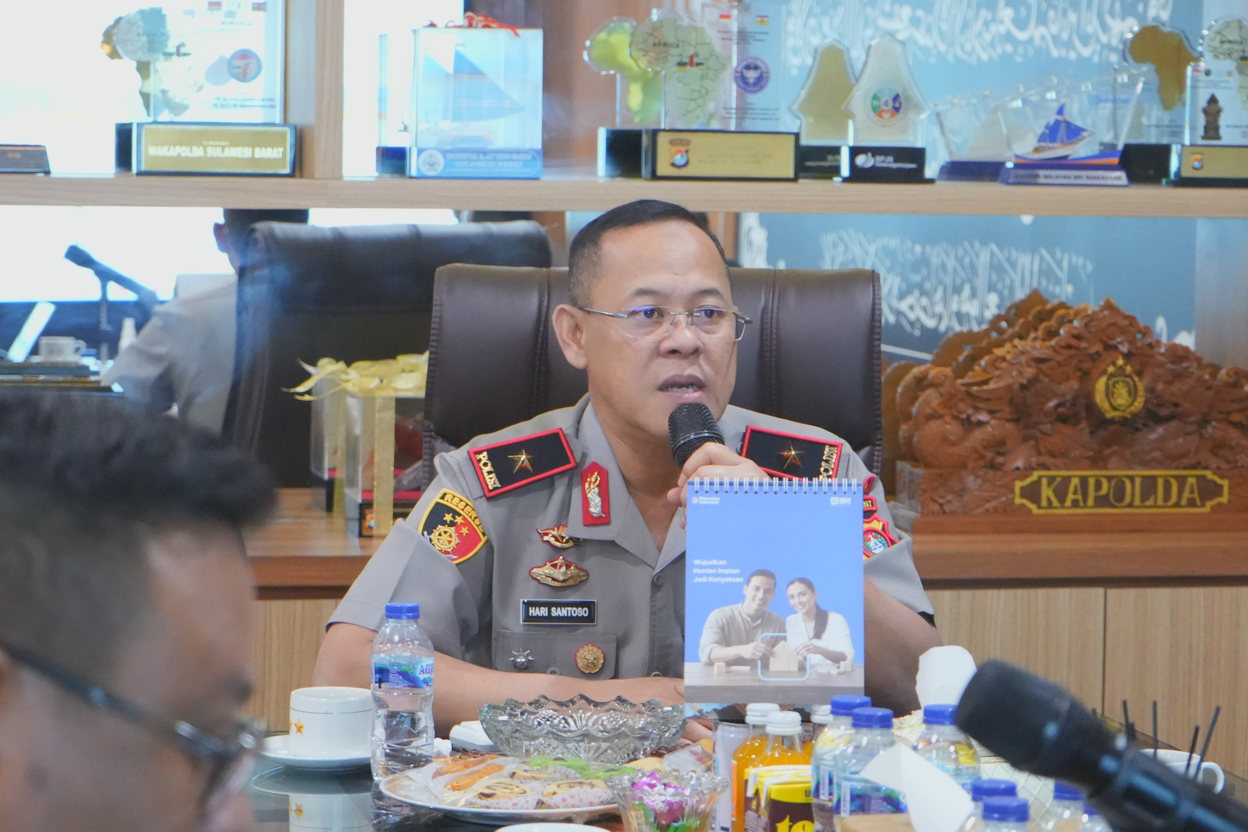 Anev Penguatan Program Prioritas Kapolri Dipimpin Wakapolda Sulbar