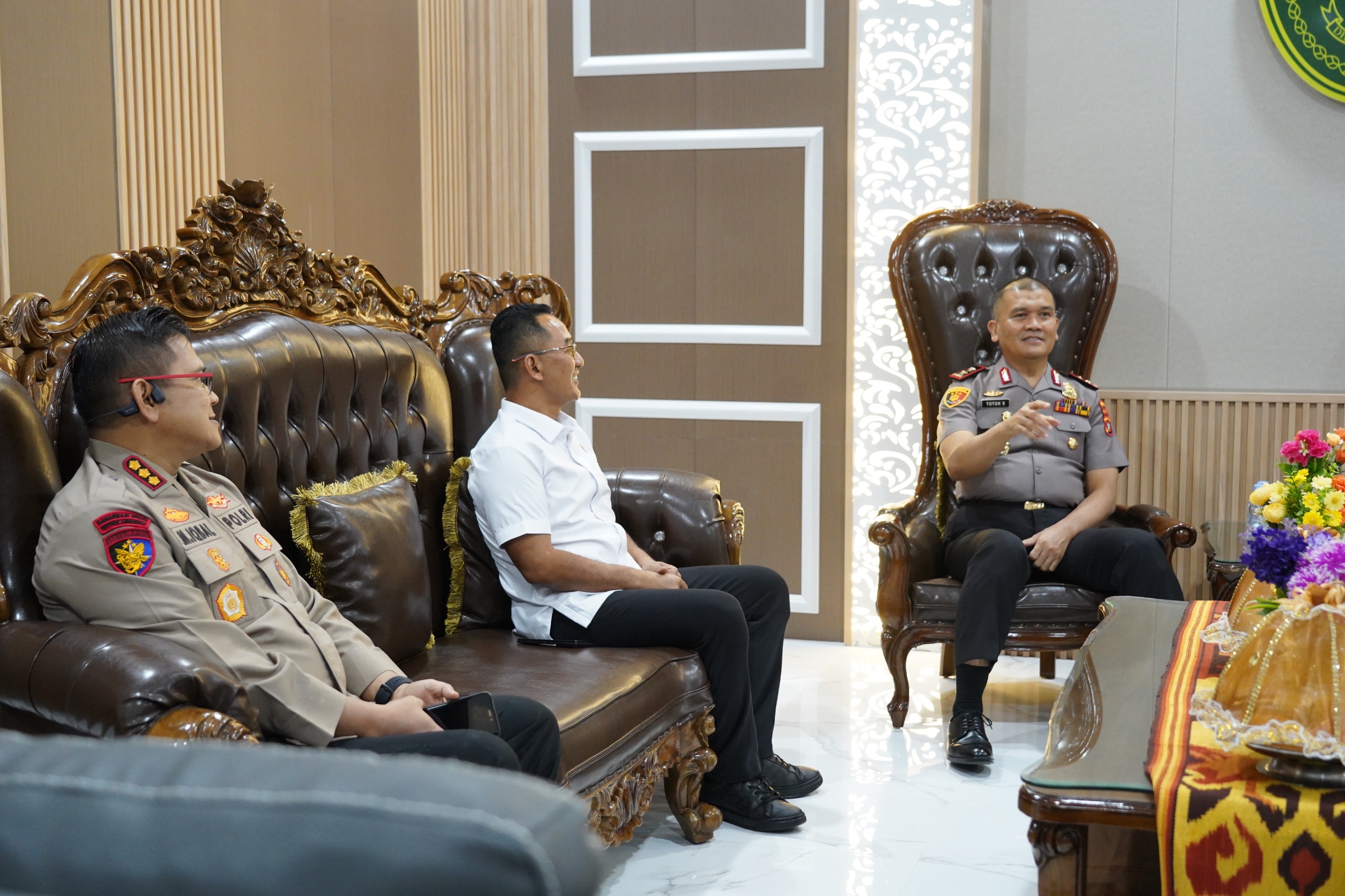 Kapolda Sulbar dan Pengadilan Tinggi Komitmen Tingkatkan Penegakan Hukum