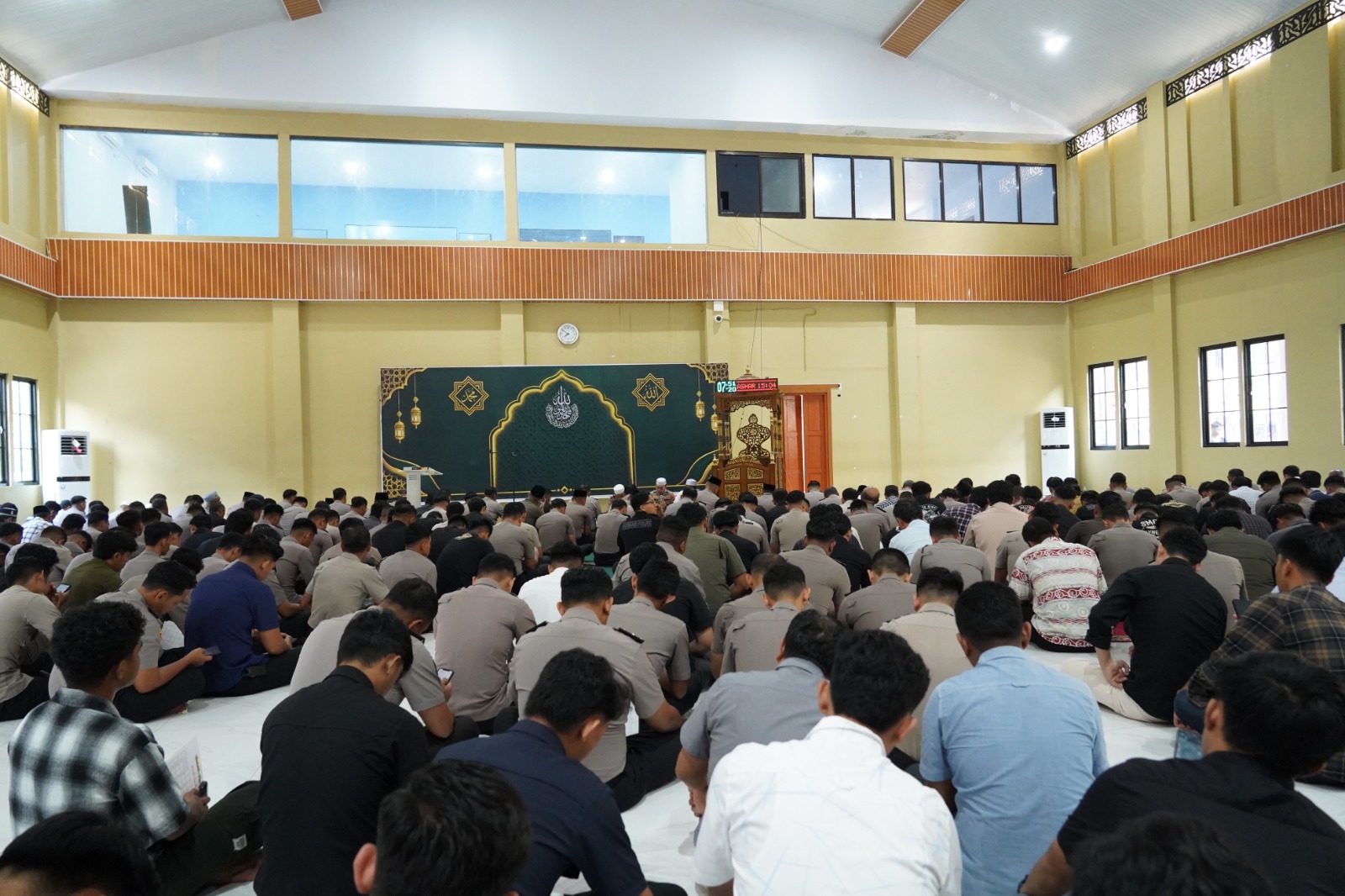 Polda Sulbar Perkuat Pondasi Iman Lewat Binrohtal
