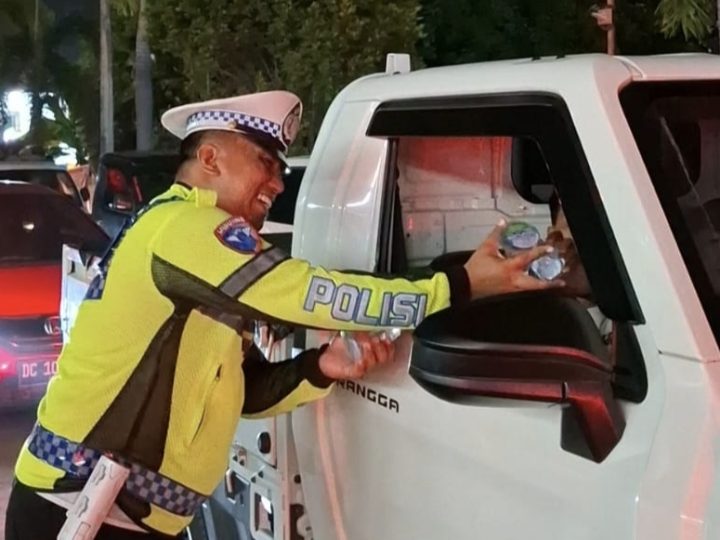 Polantas Karib Polda Sulbar, Patroli di Titik Rawan,