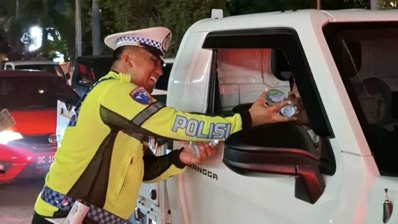 Polantas Karib Polda Sulbar, Patroli di Titik Rawan,